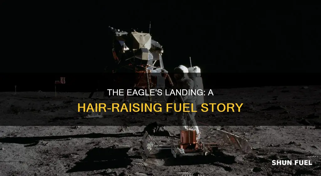 how much fuel did neil armstrong have left