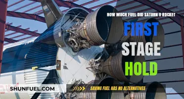 The Saturn V Rocket's First Stage Fuel Capacity