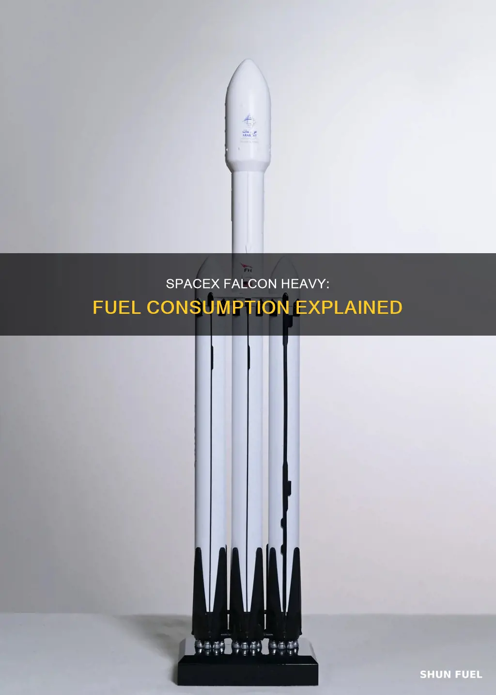 how much fuel did space x use for falcon heavy