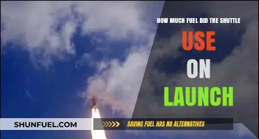 Fuel Consumption of the Space Shuttle During Launch Explained