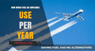 Airplanes' Fuel Consumption: Annual Overview