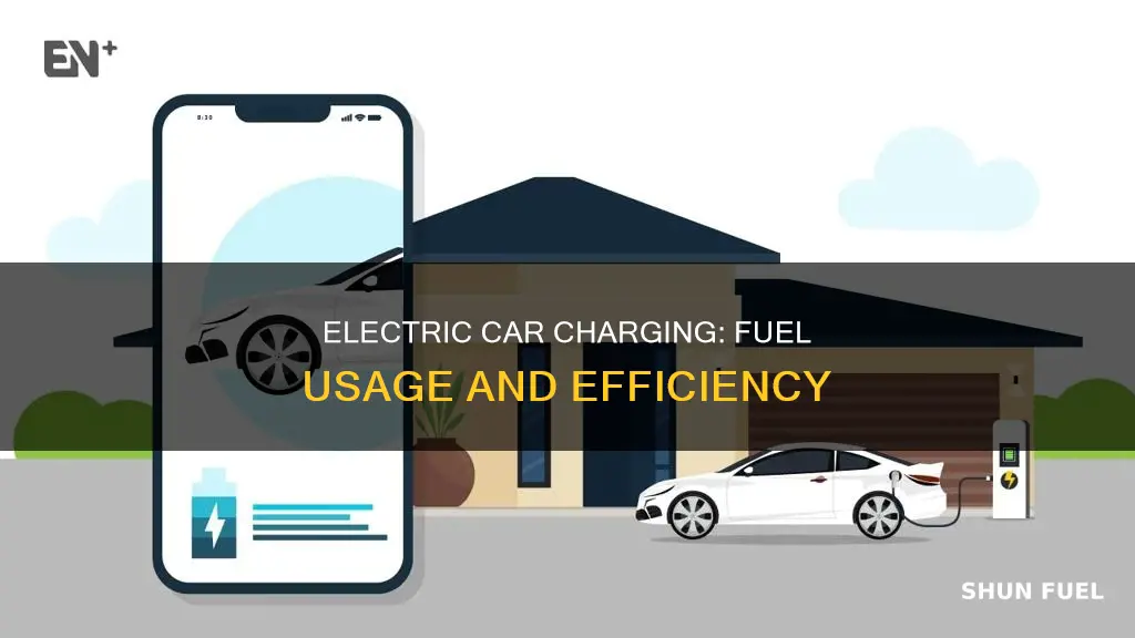 how much fuel do electric car charging stations use