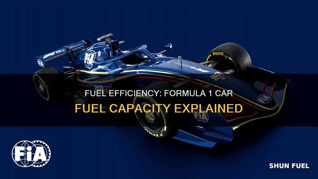 how much fuel do formula 1 cars carry