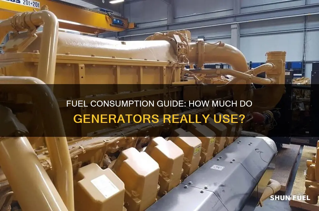 how much fuel do generators use