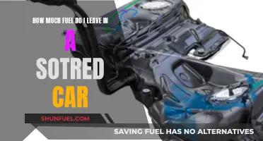Fuel Management for Stored Cars: How Much is Enough?