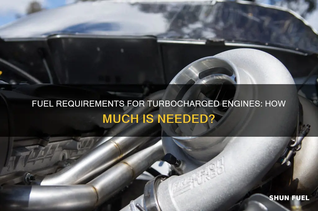 how much fuel do i need for turbocharged engine