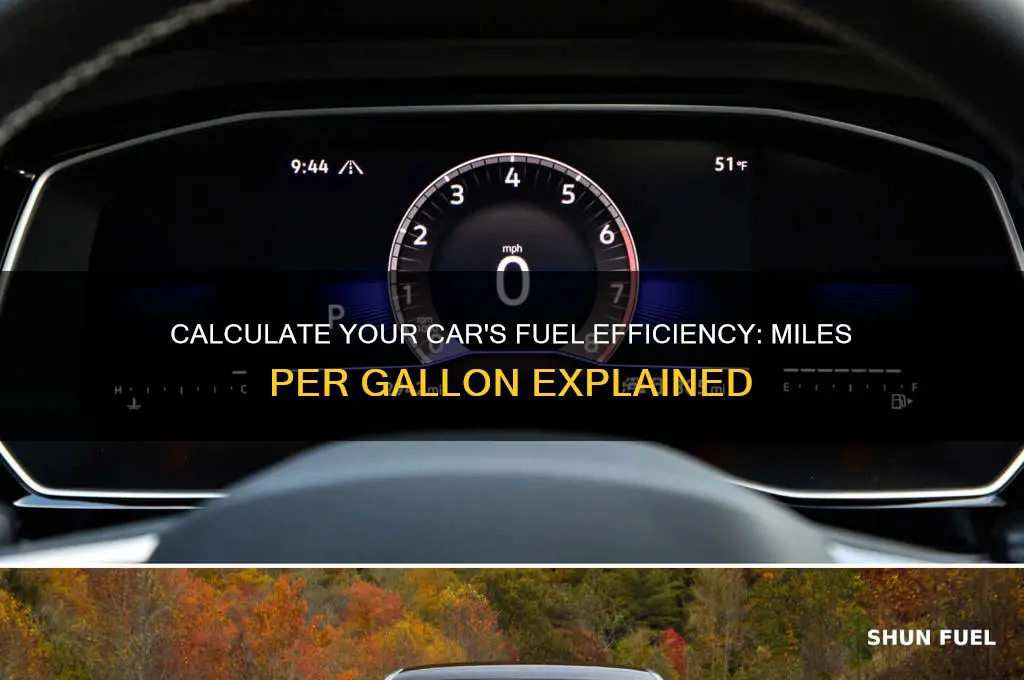 how much fuel do i use per mile