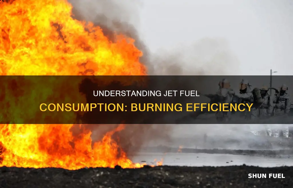 how much fuel do jets burn