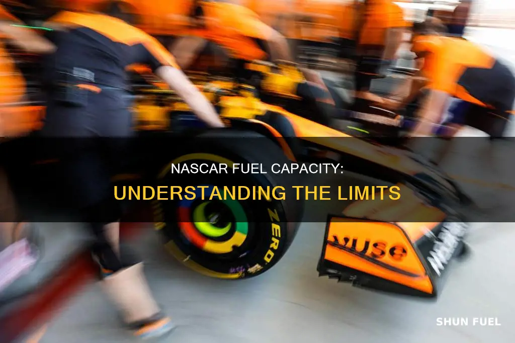 how much fuel do nascar cars hold