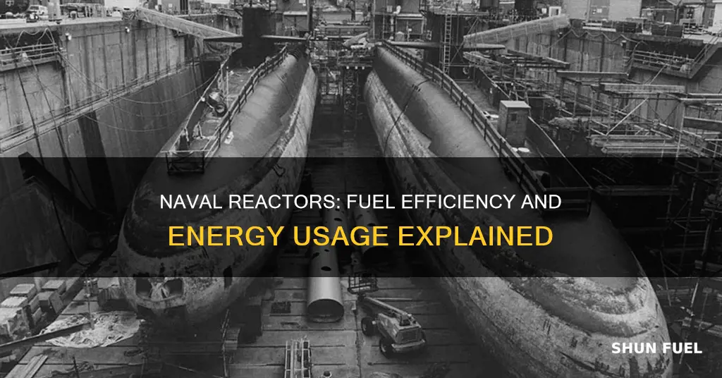 how much fuel do naval reactors need
