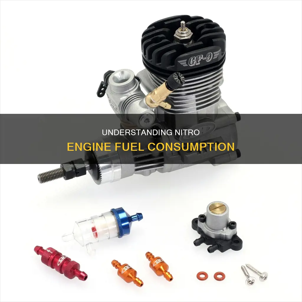 how much fuel do nitro engines use