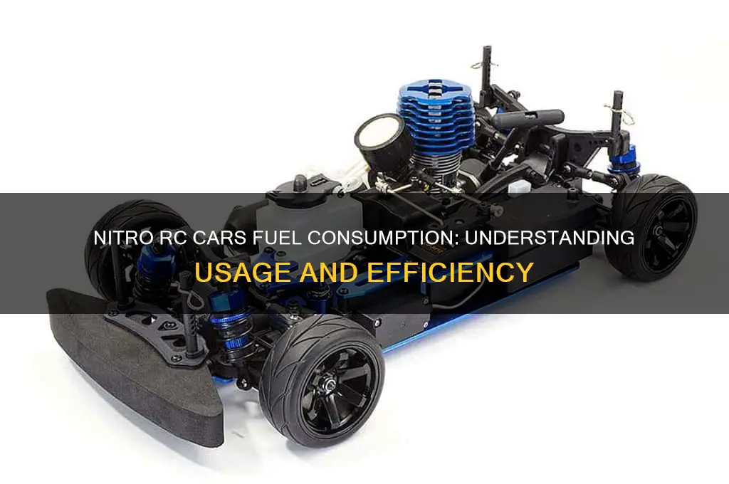 how much fuel do nitro rc cars use