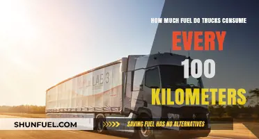 Trucks' Fuel Consumption: 100-Kilometer Fuel Efficiency