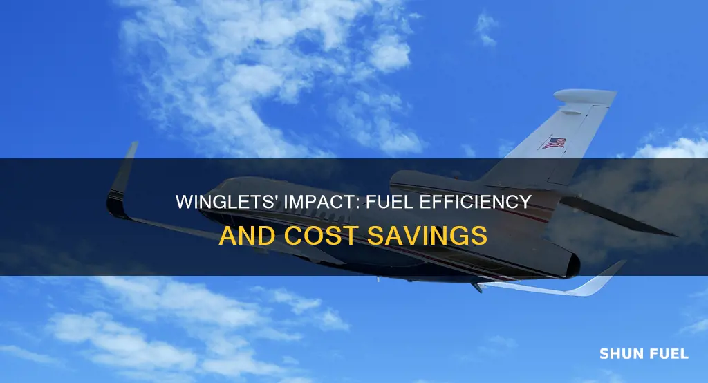 how much fuel do winglets save
