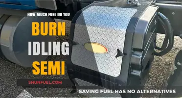 Idling Semis: Burning Fuel and Your Wallet