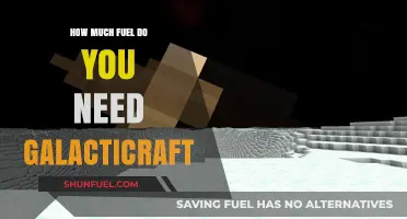 Fuel Requirements for Galacticraft Explored