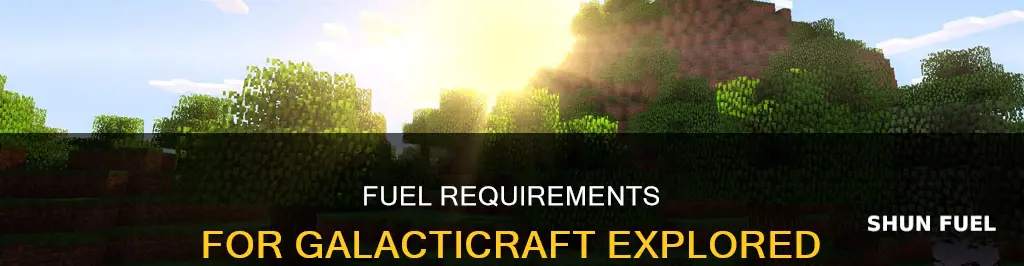 how much fuel do you need galacticraft