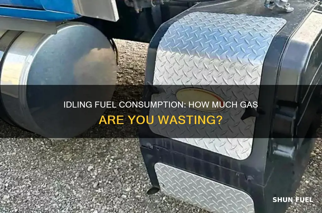 how much fuel do you use idling