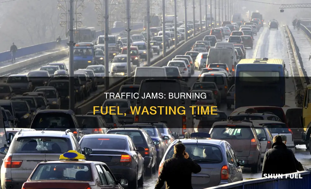 how much fuel do you use in traffic