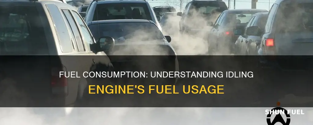 how much fuel do you use on tick over