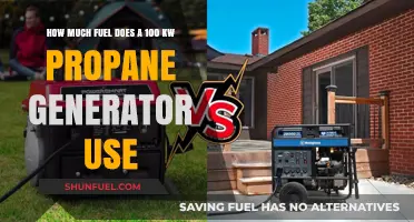 Propane Generators: Fuel Consumption and Cost Insights
