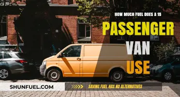 Fuel Efficiency of 15-Passenger Vans: How Much Do They Consume?