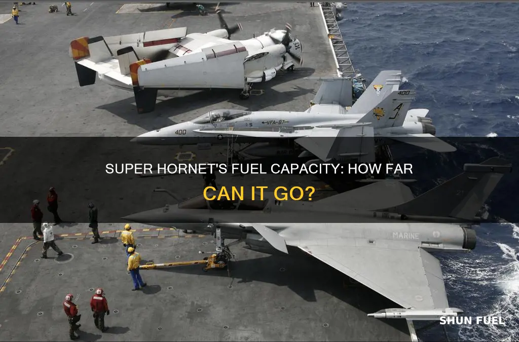 how much fuel does a 18 super hornet hold