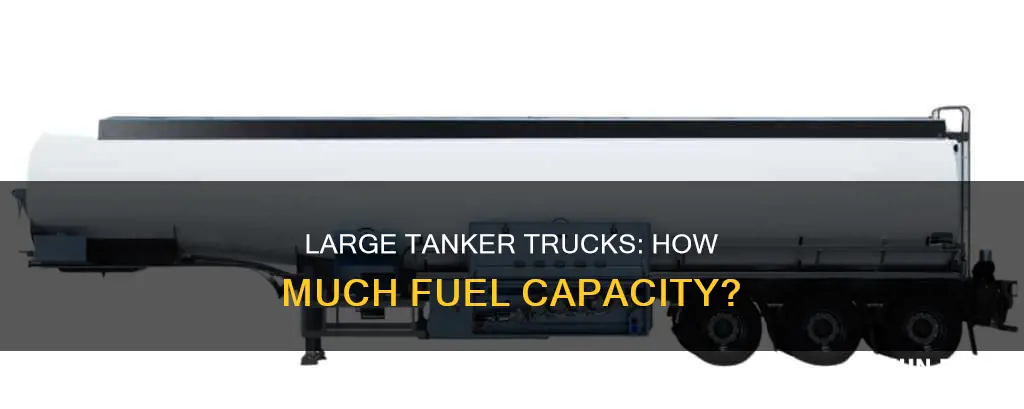 how much fuel does a 18 wheeler tanker hold