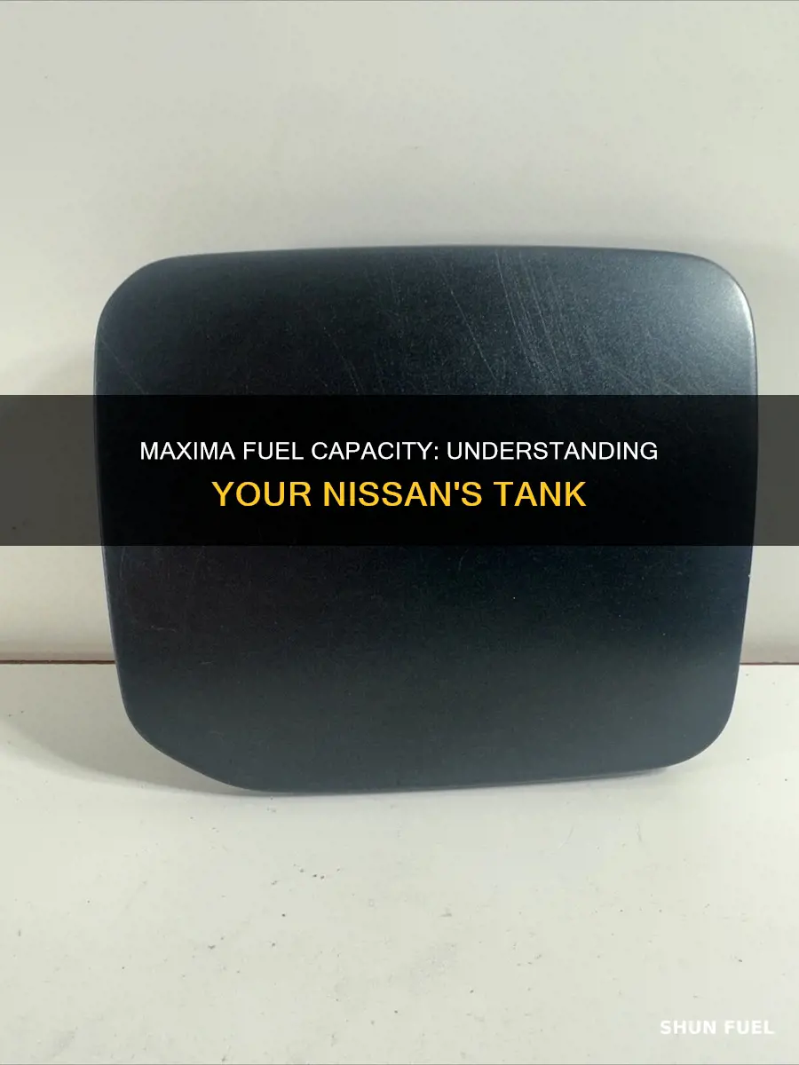 how much fuel does a 2001 nissan maxima hold