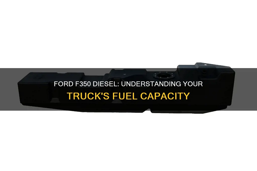 how much fuel does a 2008 f350 diesel tank capacity