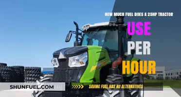 Tractor Fuel Efficiency: 25HP Usage Per Hour