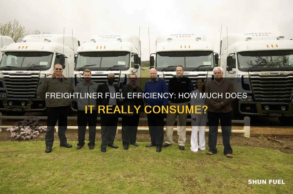 how much fuel does a 26 freightliner consumes