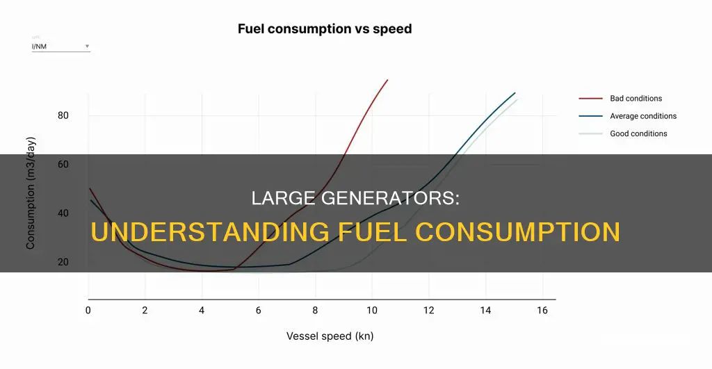 how much fuel does a 350kw generator use per hour