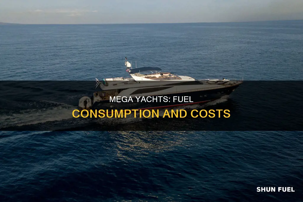 how much fuel does a 60 foot yacht use