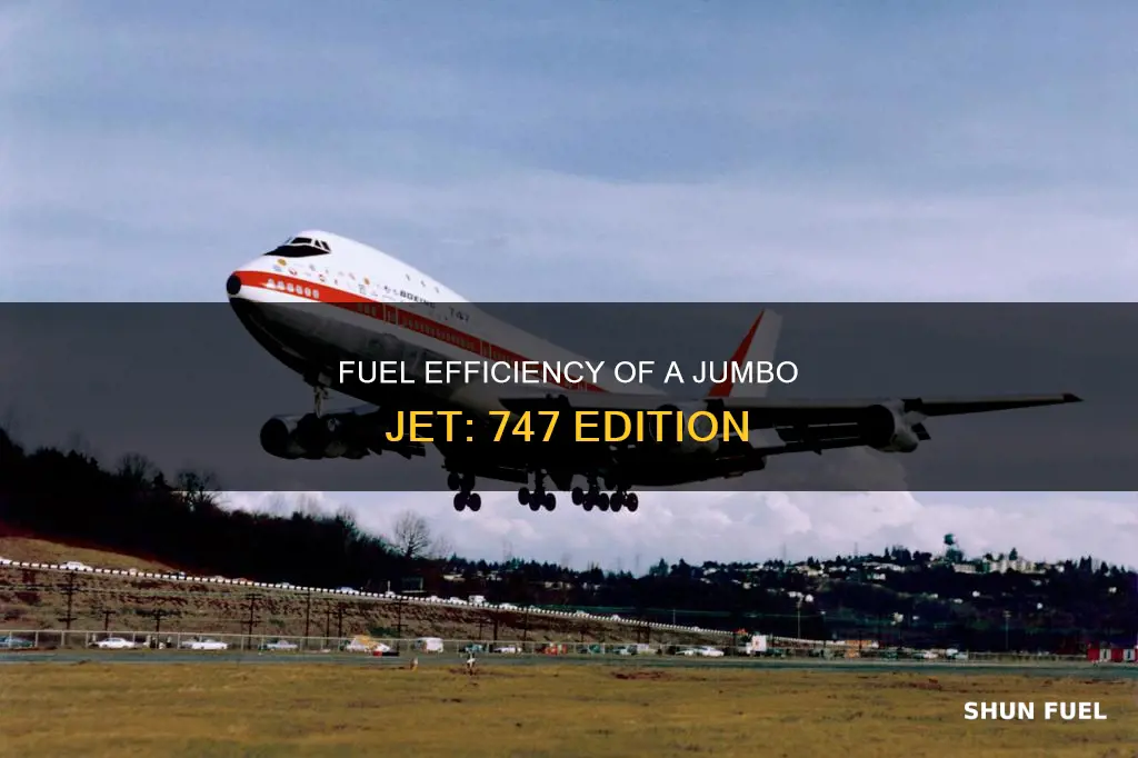 how much fuel does a 7 4 7