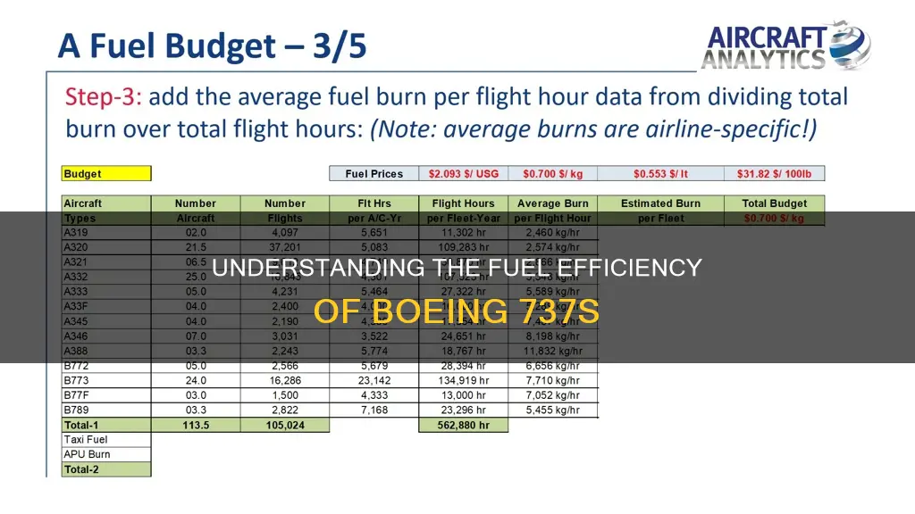 how much fuel does a 737 burn per hour