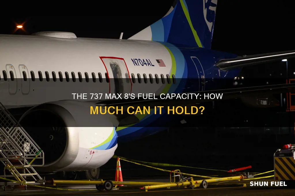 how much fuel does a 737 max 8 hold
