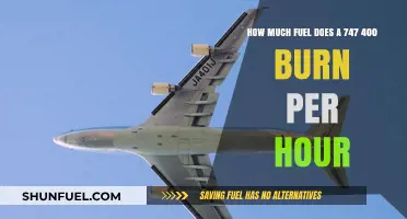 Fuel Consumption of a Jumbo Jet: 747-400's Hourly Burn Rate