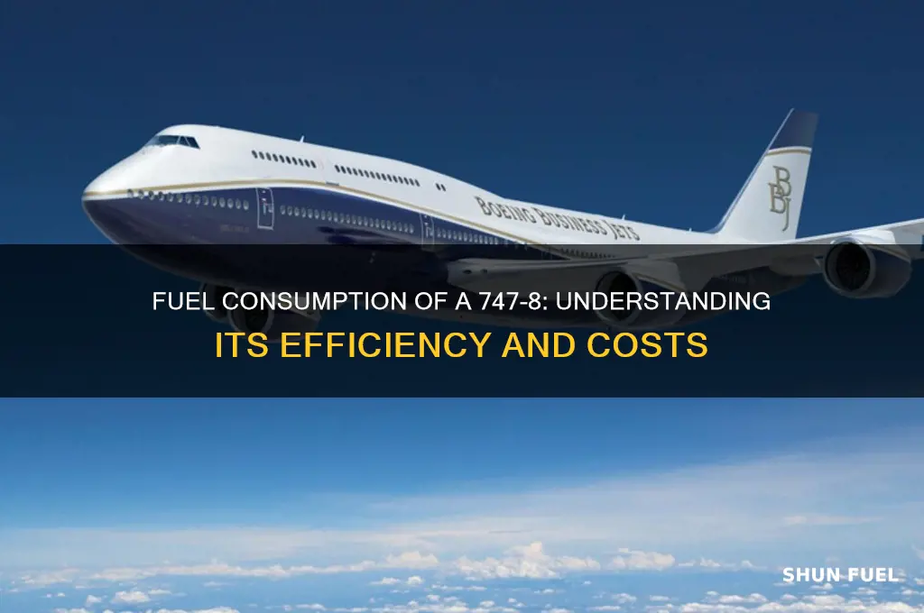 how much fuel does a 747-8 use