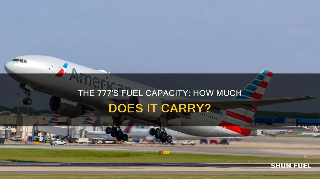 how much fuel does a 777 carry