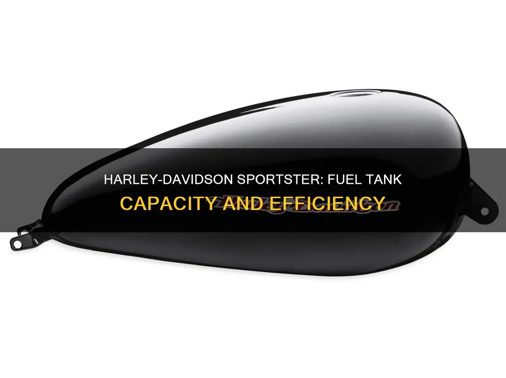 how much fuel does a 95 sporster stock tank hold