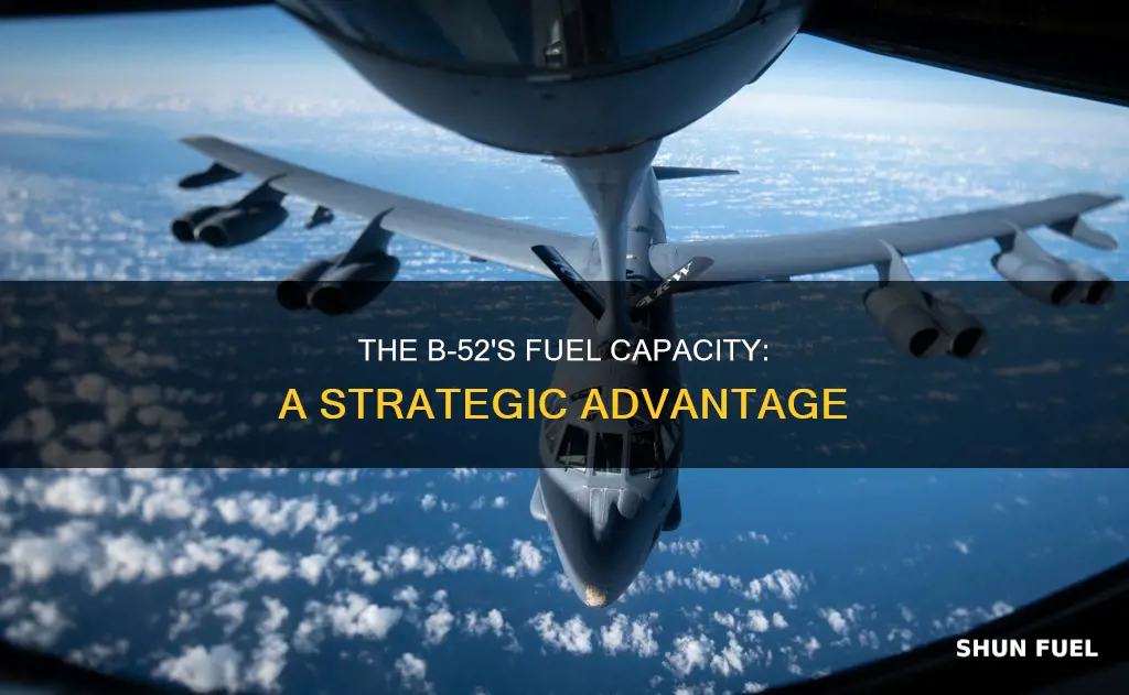 how much fuel does a b-52 hold
