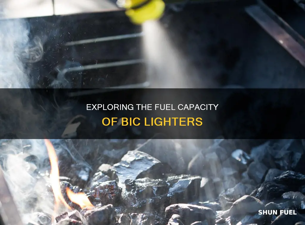 how much fuel does a bic lighter have