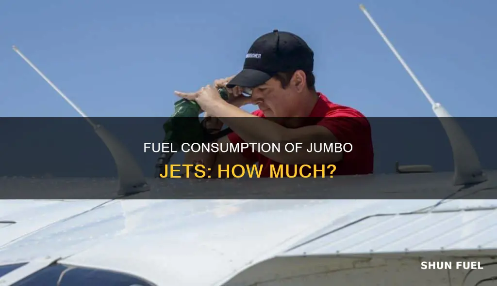 how much fuel does a big plane take