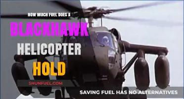 Blackhawk Helicopter Fuel Capacity: How Much Can It Hold?