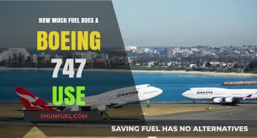 Fuel Consumption of a Boeing 747: How Much?