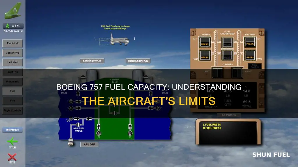 how much fuel does a boeing 757 hold