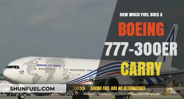The Boeing 777-300ER's Fuel Capacity: How Much Does It Hold?