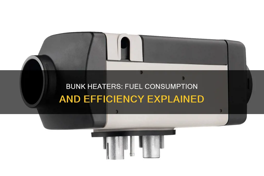 how much fuel does a bunk heater use