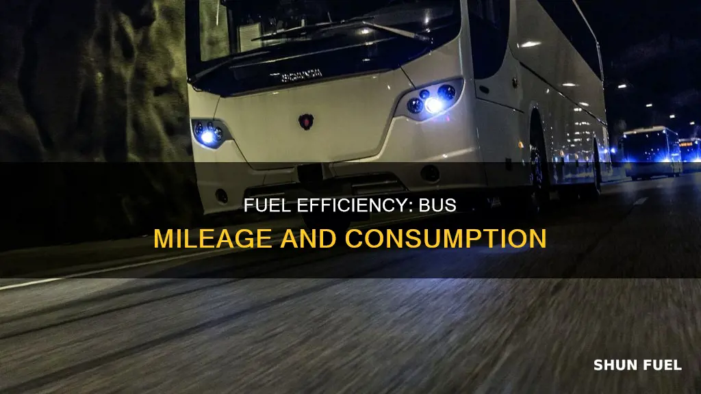 how much fuel does a bus use per mile